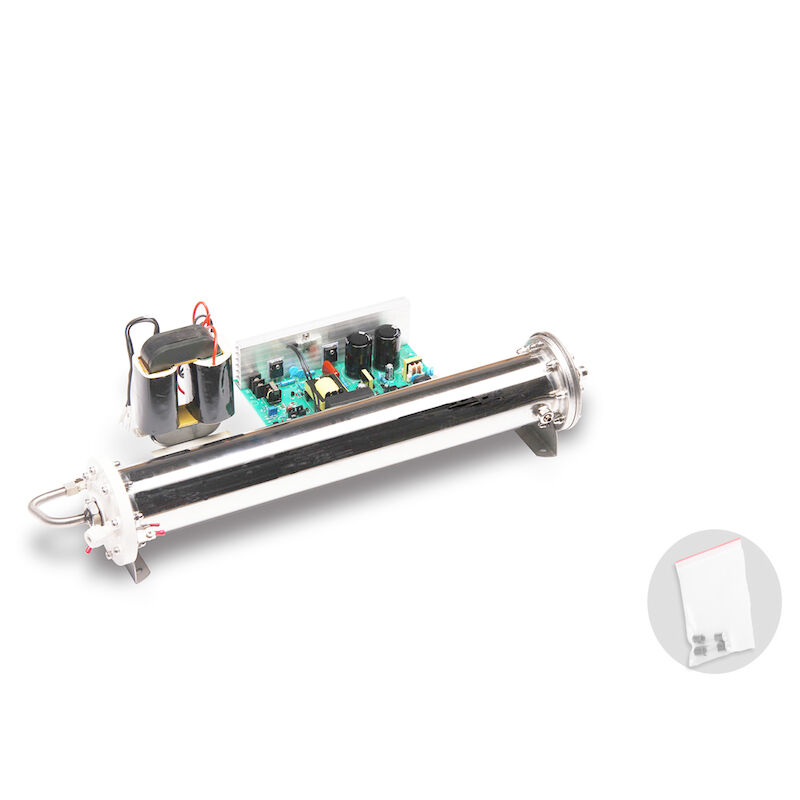 High ozone concentration water cooling enamel ozone generator tube CH-PC80G for industrial sewage